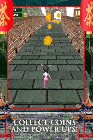 3D Great Wall of China Infinite Runner Game PRO screenshot 3