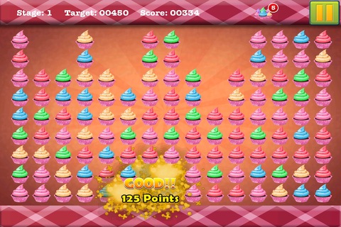 Pop Cupcake Star - Sweet Treat Burst Madness screenshot 4
