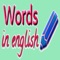 Application for learning English words in two levels 