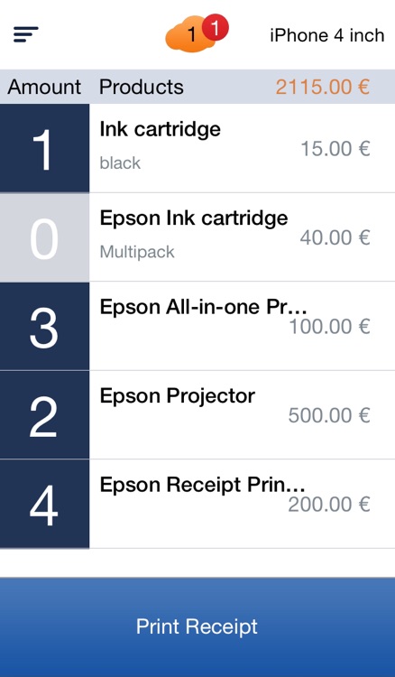 Epson ePOS Receipt