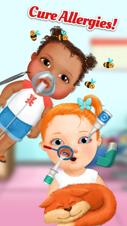 Sweet Baby Girl Kids Hospital 2 - Allergy Emergency, Broken Leg, Dentist Office and Ear Doctor (No Ads) screenshot-3