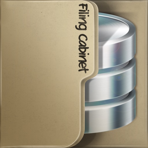 Filing Cabinet Free for iPhone - mobile database Icon