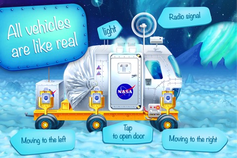 Tiny space vehicles: cosmic cars for kidsのおすすめ画像2