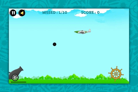 Cannon war HD:  Shoot the planes screenshot 3