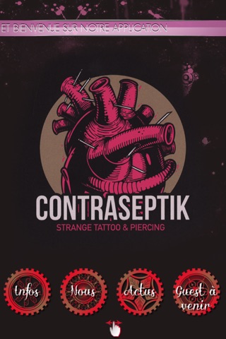 "Contraseptik" Strange tattoo et Piercing screenshot 2