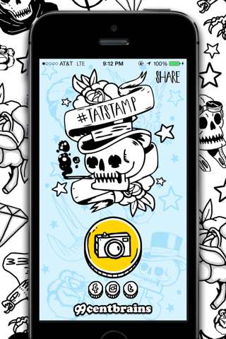TatStamp - Tattoo Stickers screenshot 4