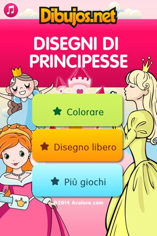 Princess Coloring Pages screenshot 3