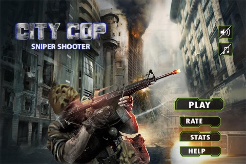 City Cop Sniper Shooting 3D screenshot 4