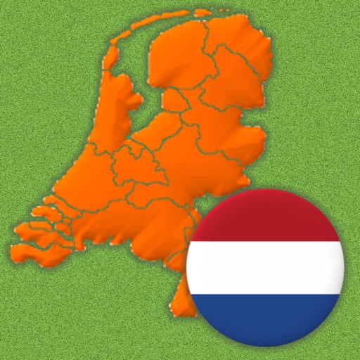 Dutch Provinces and Caribbean Netherlands - The Flag, Capital, and Map - From North Holland to Groningen and Utrecht Icon
