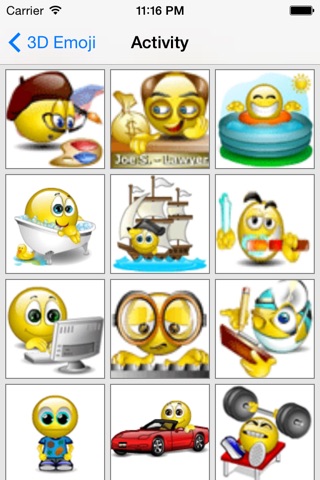 3D Emoji App screenshot 3