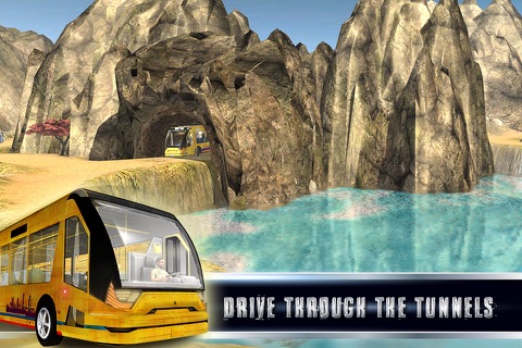 Off Road Bus Tourist Transport – Take Travellers from City to Hill Side for an Outdoor Trip screenshot 2