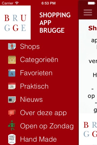 Shopping App Brugge screenshot 3