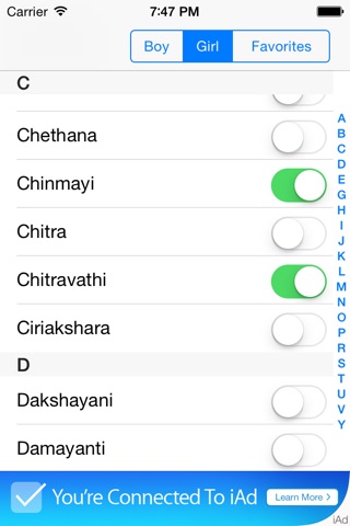 Tamil Names screenshot 2
