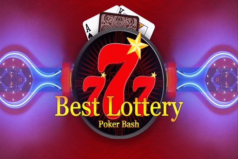 777 Best Lottery Poker Bash - world casino gambling card game screenshot 4