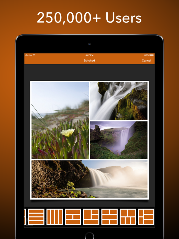 Stitched - Stitch Your Photo To Create Stunning Collages To Share on Facebook, Twitter and Instagram