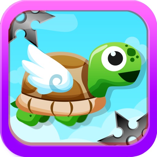 Amazing Turtle Mega Jump - Don't Touch The Ninja Stars iOS App