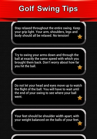 Golf Swing Tips screenshot 2