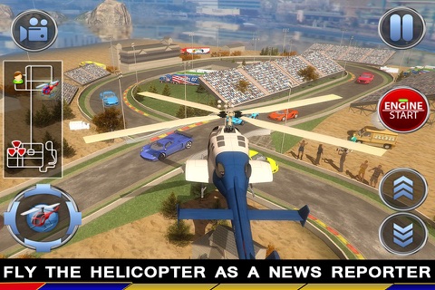 Crime News Reporter Helicopter screenshot 4