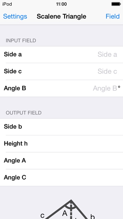 Scalene Triangle Calculator