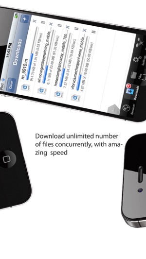 ‎iDownloads PLUS PRO - Downloader and iDownload Manager Screenshot