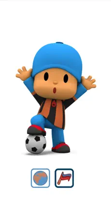 Captura de Pantalla 1 Talking Pocoyo Football Free iphone