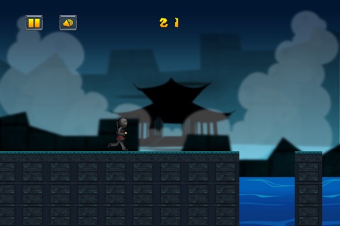 Ninja Rooftop Runner - Ultimate Urban Kungfu Warrior Challenge FREE screenshot 3