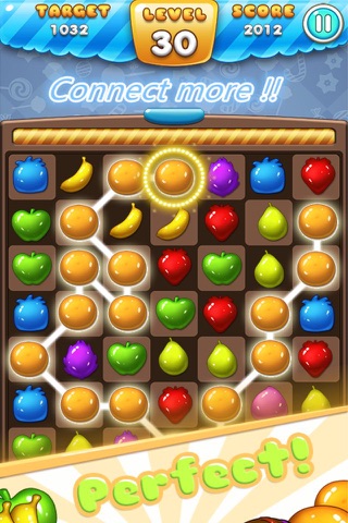 Ace Fruit Connect Sugar Mania HD 2 - Fruits Link Best Match 3 Puzzle Game Free screenshot 3