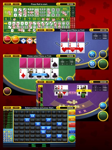 Скриншот из Real Casino: Slots, Roulette, BlackJack, Video Poker, Keno, Baccarat, Caribbean and more