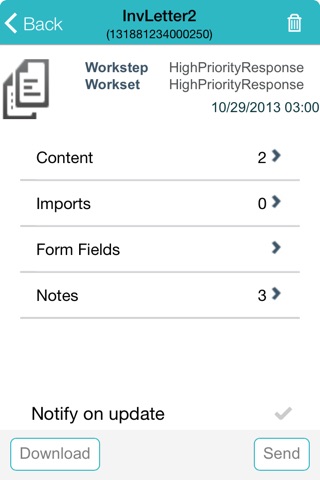 InfoImage Mobile Work Manager screenshot 3