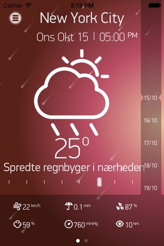 Weather Book Pro for iPhone screenshot 3