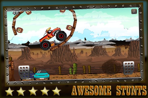 Monster Truck Jam :  Legends of Total Crazy Crush Driving Free screenshot 4