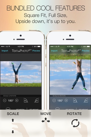 Text on Photo Square - Add Beautiful Captions and Fonts to Pictures Photos and Pics for Instagram screenshot 4