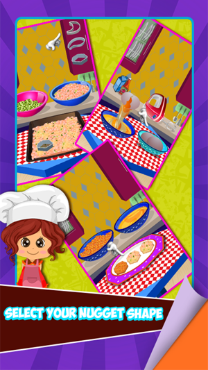 Nuggets Maker – Preschool fast food cooking game and free fr(圖4)-速報App