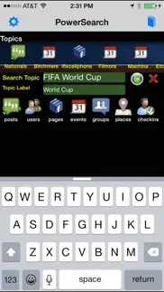 powersearch for facebook iphone screenshot 1