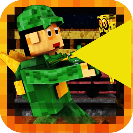 Pixel Block Zombie Survival City Voxel War PRO icon