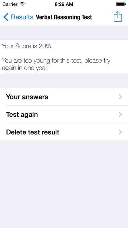Kids IQ Verbal Reasoning Test screenshot-3