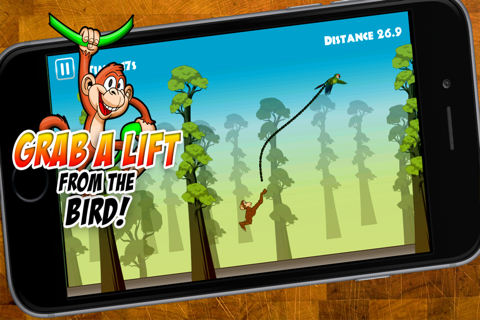 Swinging Monkey - Swing Through The Heat Of The Jungle As Far As The Baboon Can! screenshot 2