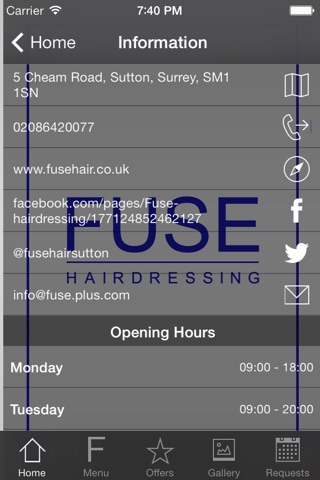 Fuse Hairdressing screenshot 3