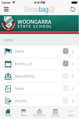 Woongarra State School - Skoolbag screenshot 2