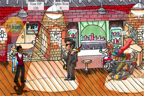 Bartender's Bar Street Fight screenshot 2