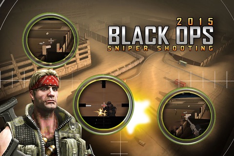 Black Ops Desert War Angry Sniper 3D - FPS Shooter Game screenshot 2
