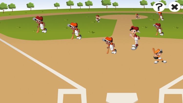 American Baseball Learn-ing Game for Children in Nursery School screenshot-3