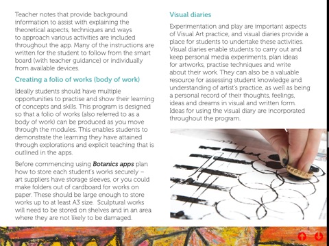 Botanics: An Introduction to Art for children, Teaching Artists and parents. screenshot 3