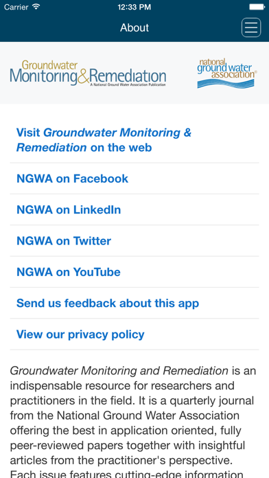 How to cancel & delete Groundwater Monitoring & Remediation from iphone & ipad 3