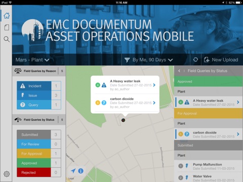 EMC Asset Ops screenshot 2