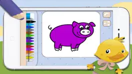 Game screenshot Color farm animals - coloring book apk