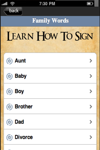 How To Sign Language! Learn ASL & Ameslan and speak sign with Adults Kids & Babies - Free screenshot 3
