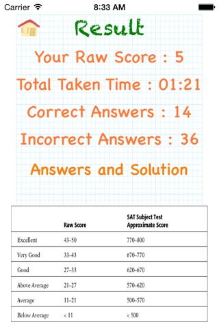 SAT Math II Practical Test screenshot 4