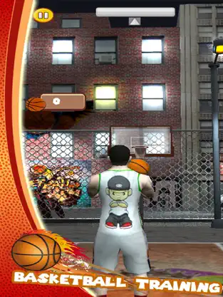 Basketball street player shooting ball sport 3D Simulator free game, game for IOS