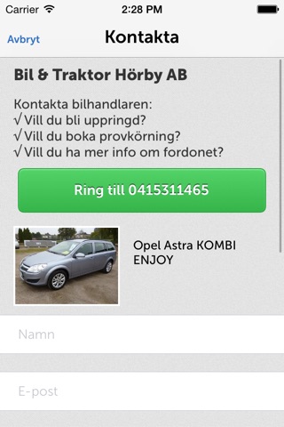 Bil & Traktor Hörby AB screenshot 2